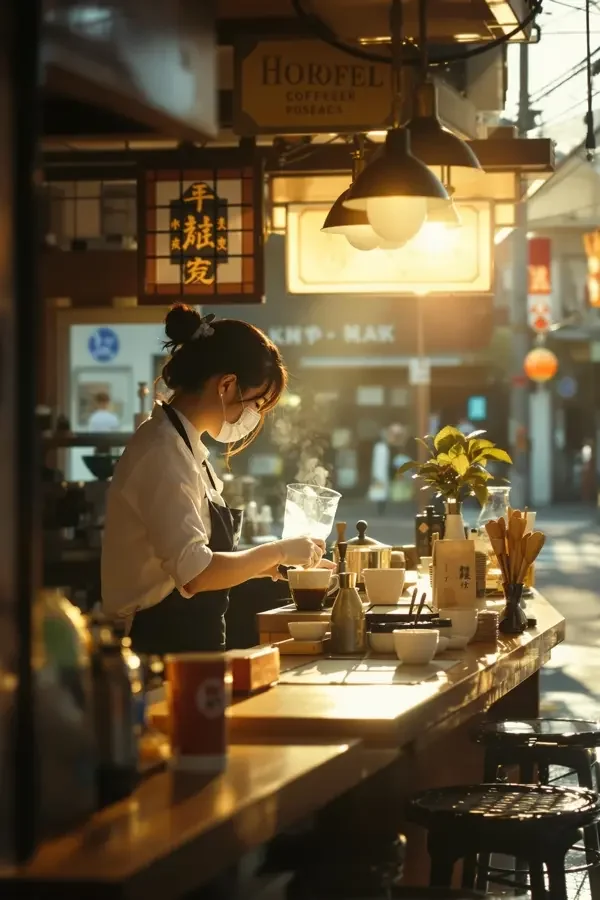 大阪清晨的咖啡 - 糖豆视频超清画质封面